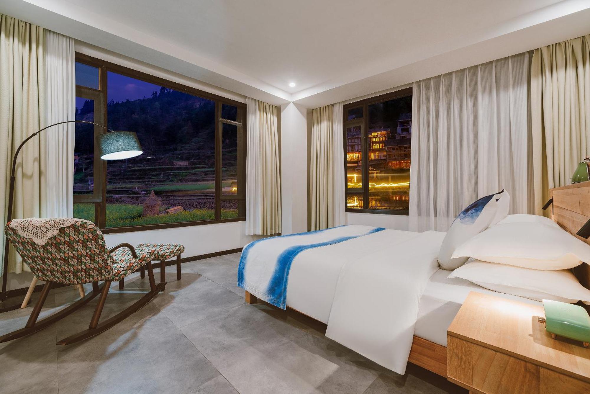 肇兴溪舍山堂 Creekside Inn 리핑 외부 사진