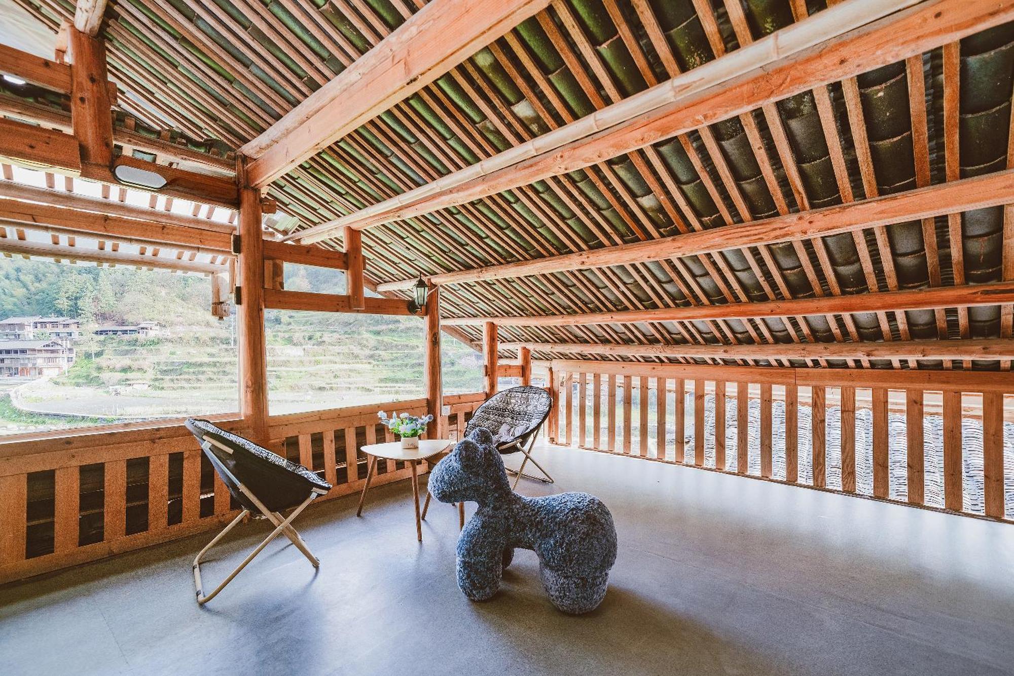 肇兴溪舍山堂 Creekside Inn 리핑 외부 사진